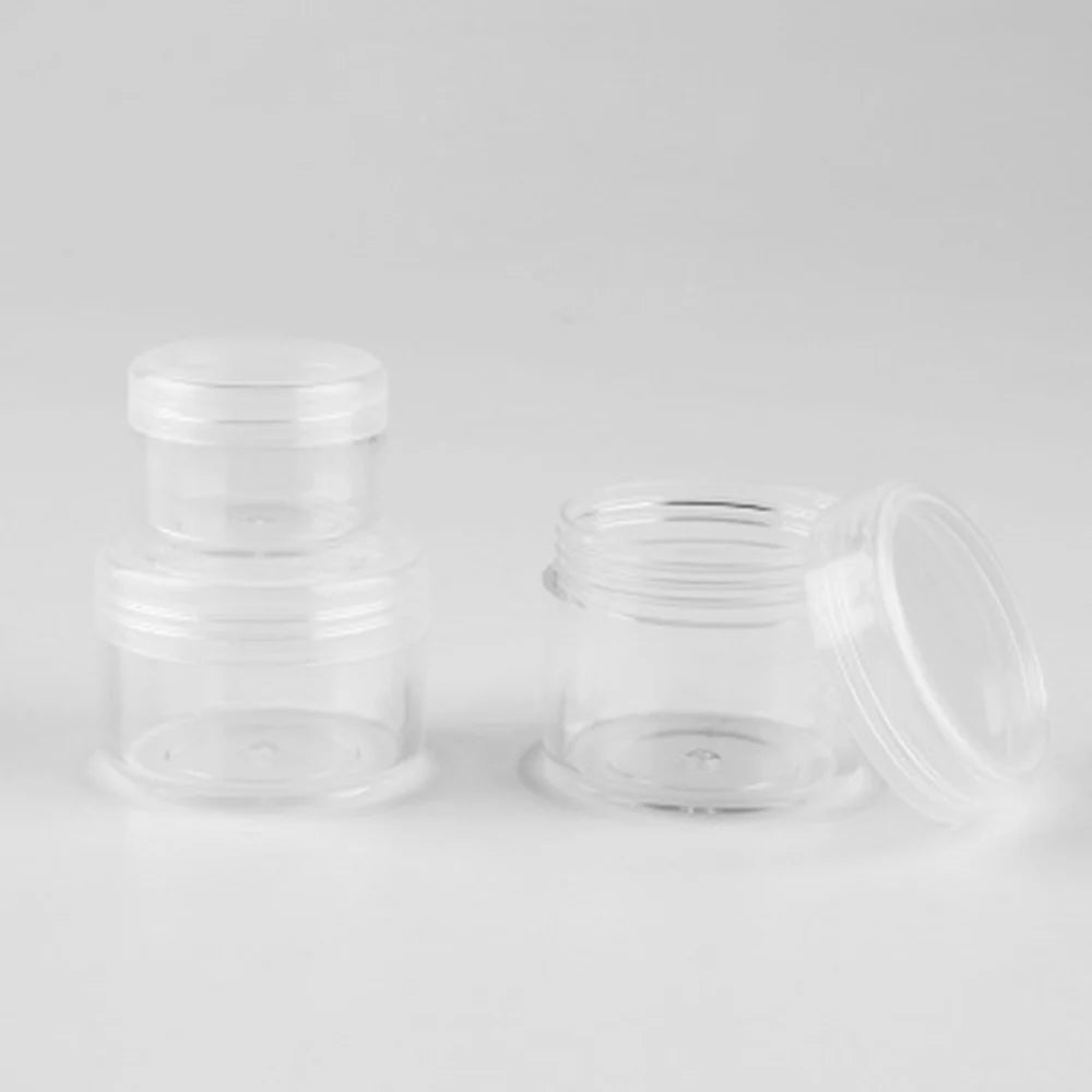Refillable Travel Cosmetics Jars