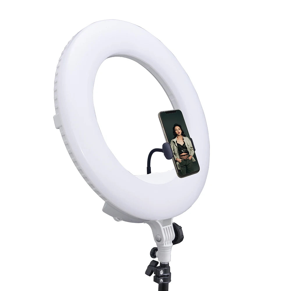 48W Ring Light Kit with Stand / Bi-Color Led Lamp for Makeup&Video
