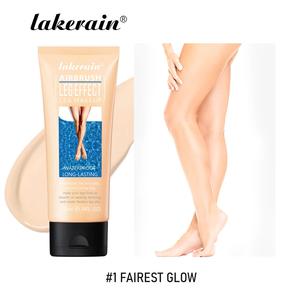 Leg Makeup Tanning Lotion / Waterproof Body Foundation for Even Skintone