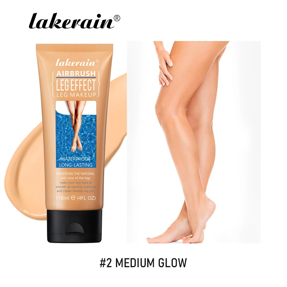 Leg Makeup Tanning Lotion / Waterproof Body Foundation for Even Skintone