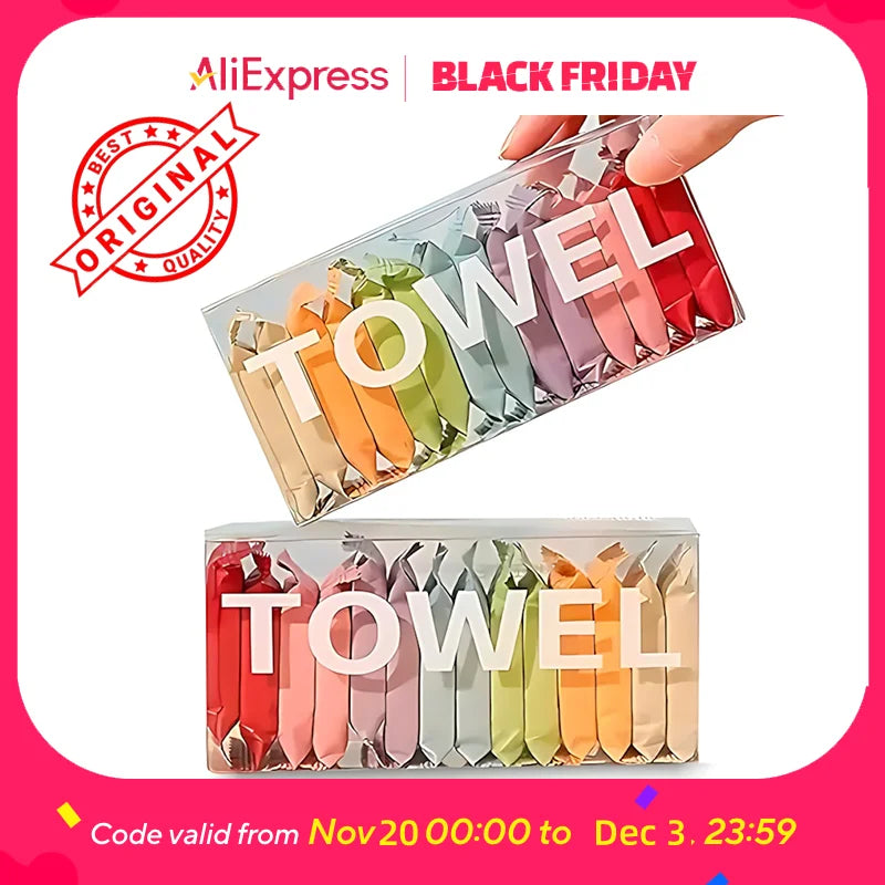 Disposable Compressed Face Towels