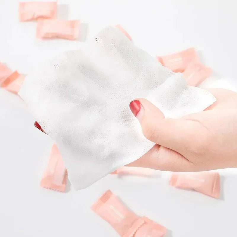 Portable Compressed Makeup Wipes