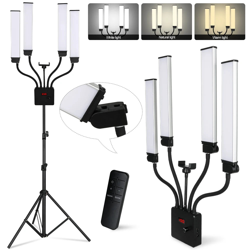 80W Led Ring Light for Makeup & Streaming