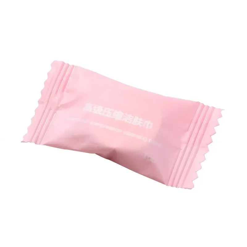 Portable Compressed Makeup Wipes