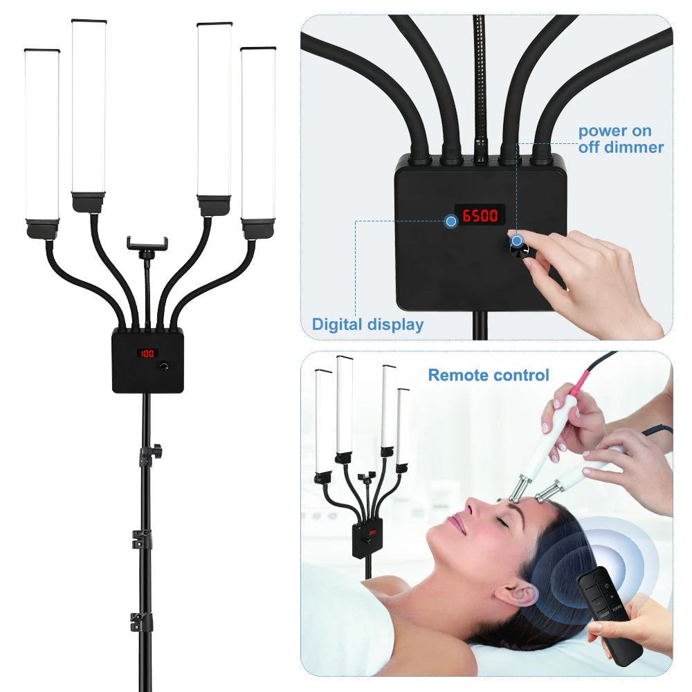 80W Led Ring Light for Makeup & Streaming